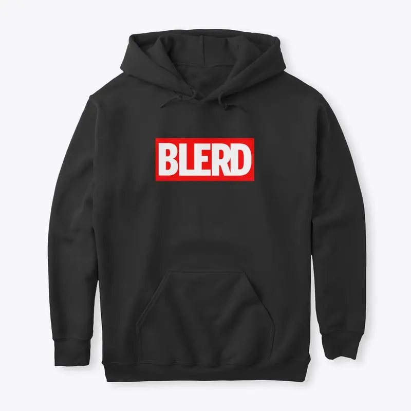 Blerd Red And White Logo Shirt