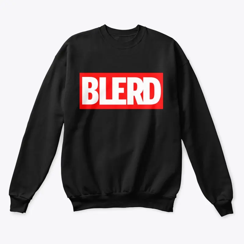 Blerd Red And White Logo Shirt