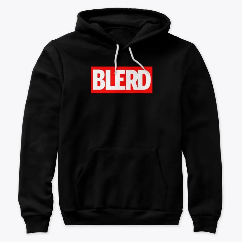 Blerd Red And White Logo Shirt